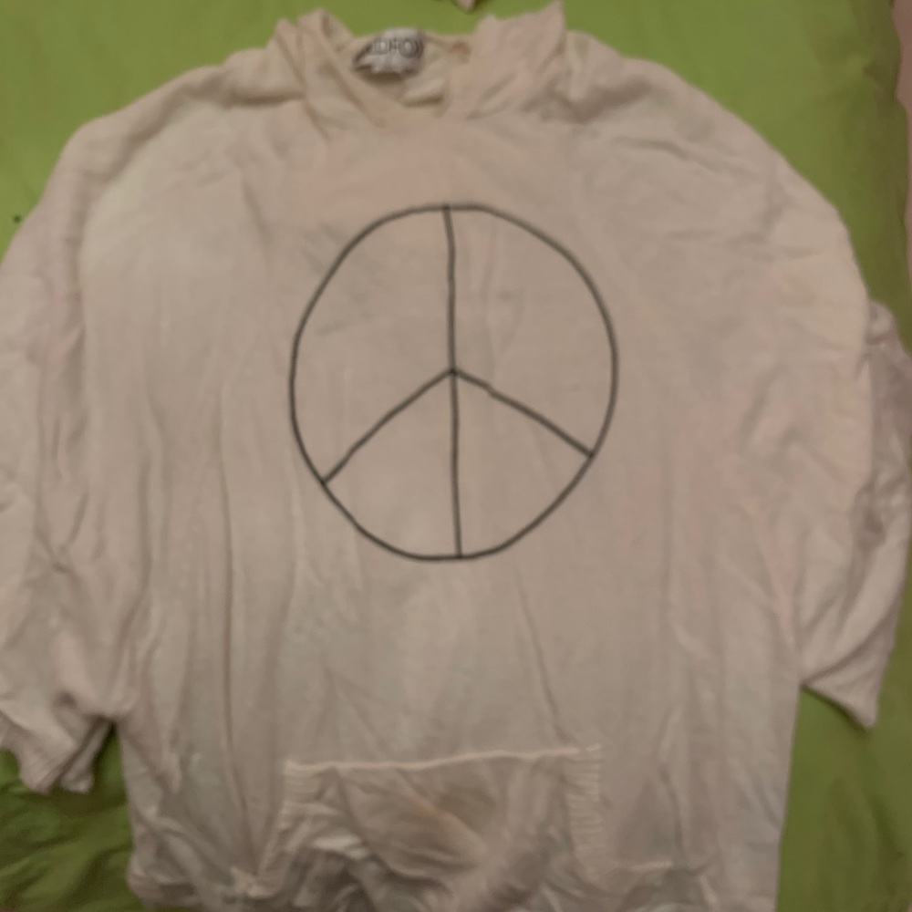 Wildfox Peace Sign Sweater
